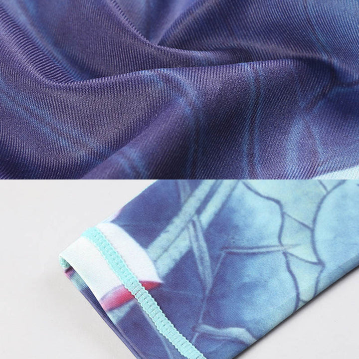 Buddha Stones Lotus Flower Print Design Pants Sports Fitness Yoga Leggings Women's Yoga Pants - image 18