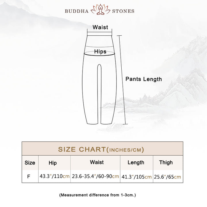 Buddha Stones Geometric Mandala Pattern Loose Harem Trousers High Waist Women's Yoga Pants - image 6