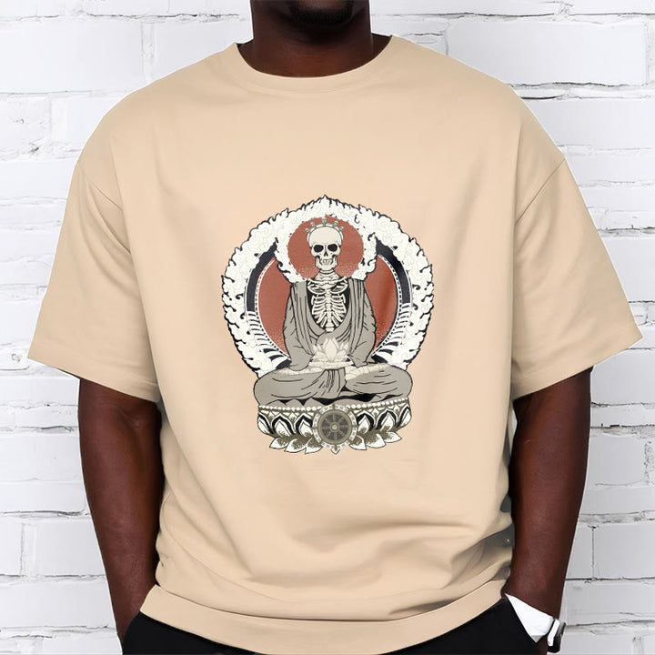 Buddha Stones Skeleton Pattern Tee T-shirt - image 10