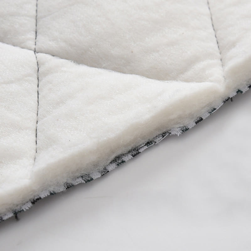 Buddha Stones Winter Men's Frog-Button Tang Suit Linen Cotton Fleece Lined Jacket Shirt With Pockets - image 10