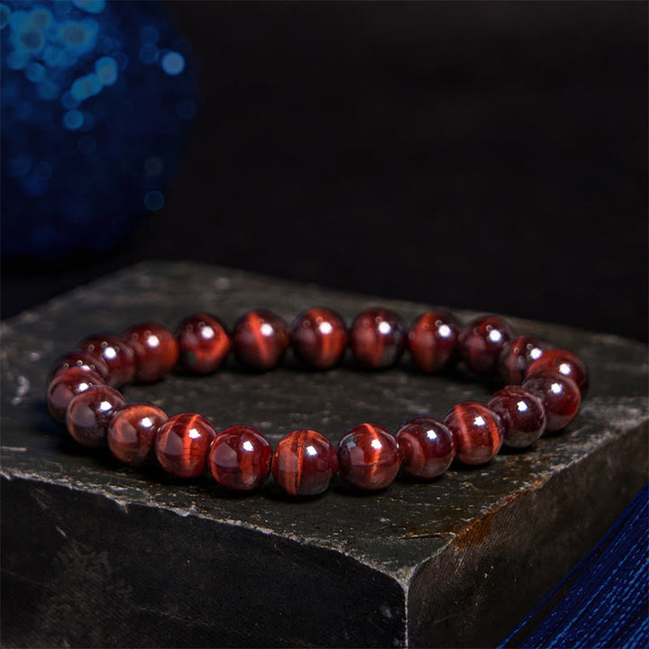 Buddha Stones Various Tiger Eye Confidence Bracelet