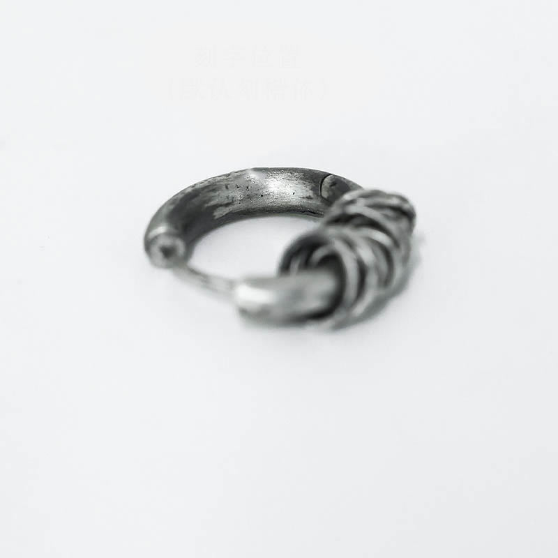 Buddha Stones 925 Sterling Silver Hand-hammered Protection Earrings  - image 10