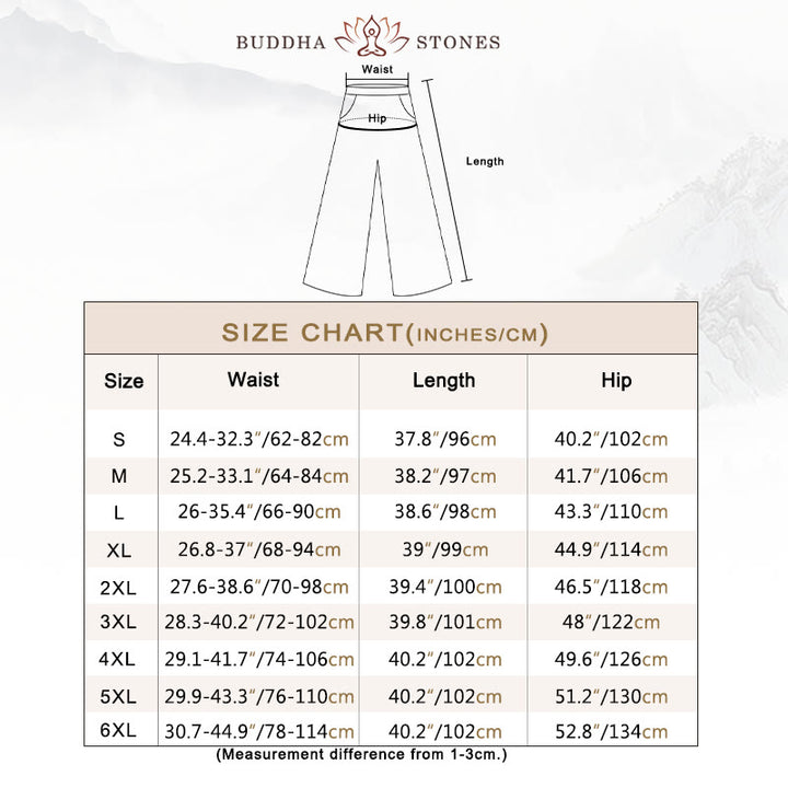 Buddha Stones 2Pcs Women's Short Sleeve Shirt Top T-Shirt Pants Meditation Zen Tai Chi Cotton Linen Clothing Set - image 4