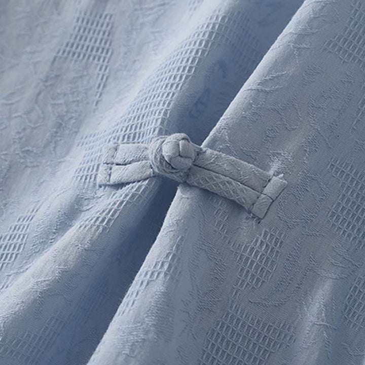 Buddha Stones Summer Solid Color Sleeveless Women's Cotton Linen Vest Waistcoat