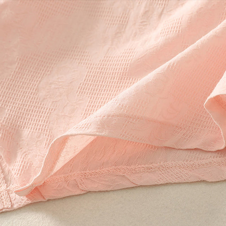 Buddha Stones Summer Solid Color Sleeveless Women's Cotton Linen Vest Waistcoat