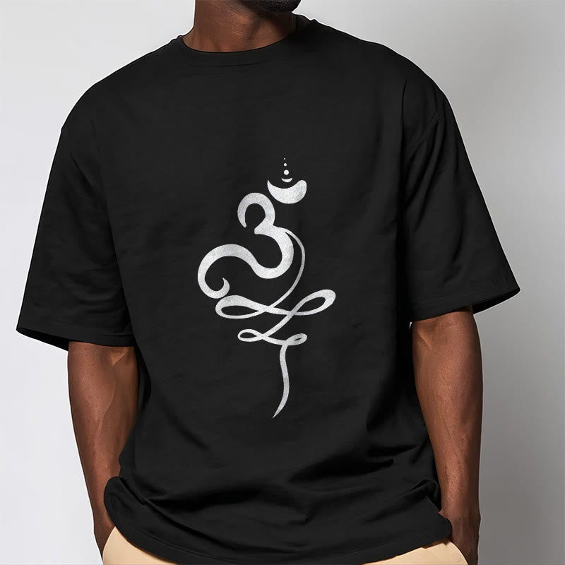 Buddha Stones OM Sanskrit Tee T-shirt - image 2