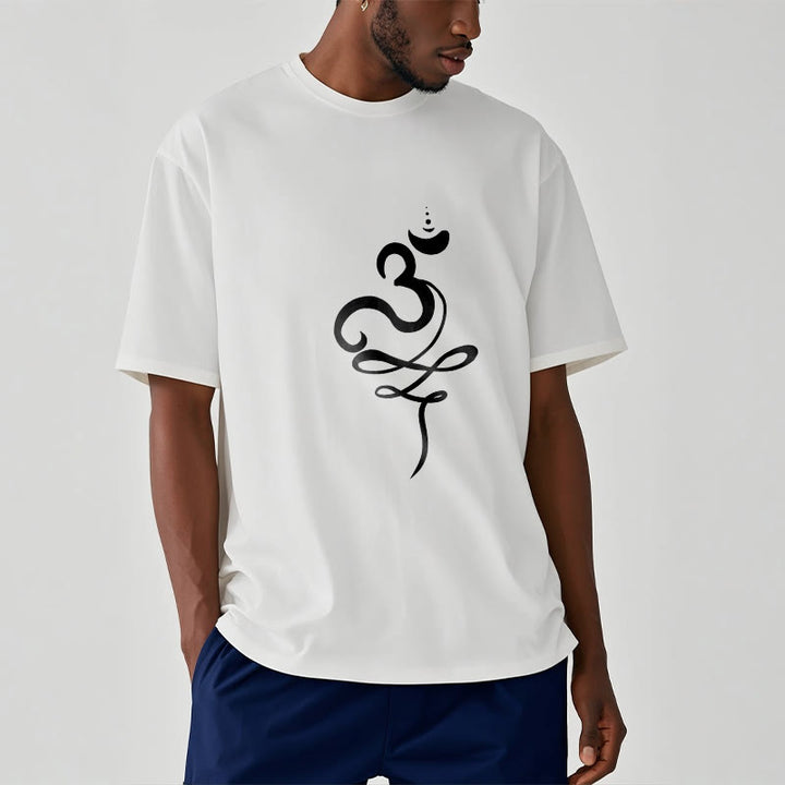 Buddha Stones OM Sanskrit Tee T-shirt - image 8