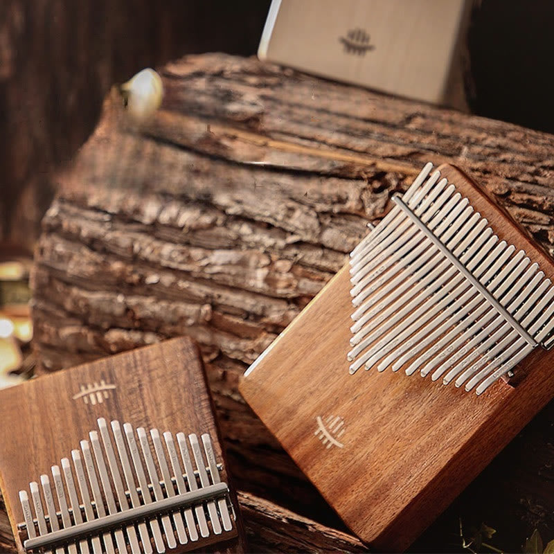 Buddha Stones Kalimba 21 Keys Thumb Piano Acacia Maple Sapele Wood Portable Finger Piano