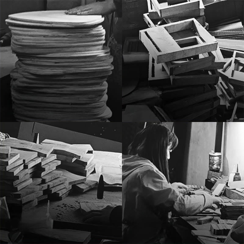 Buddha Stones Kalimba 17/21 Keys Thumb Piano Beech Wood Deep Sea Blue Whale Portable Finger Piano