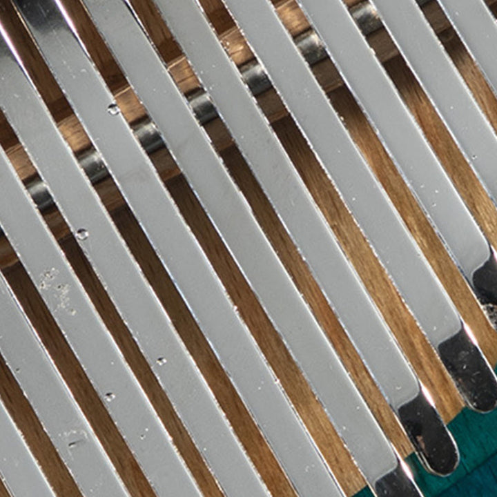 Buddha Stones Kalimba 17/21 Keys Thumb Piano Beech Wood Deep Sea Blue Whale Portable Finger Piano