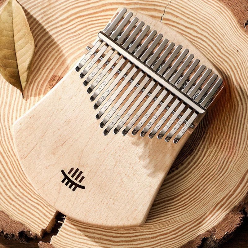 Buddha Stones Kalimba 17 Keys Thumb Piano Maple Acacia Sapele Wood Portable Finger Piano