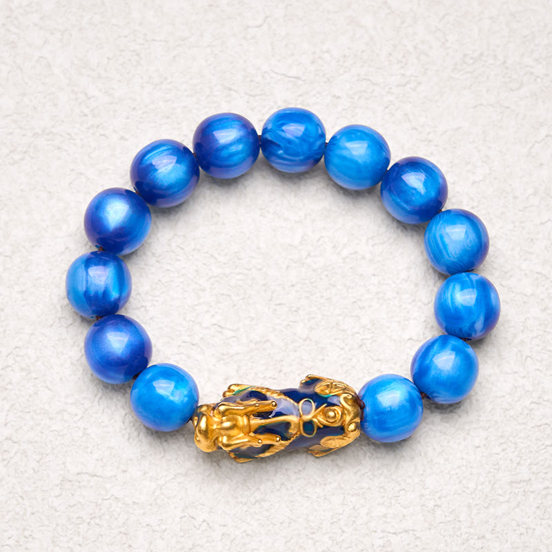 Buddha Stones "Cheers to Fortune and Protection" PiXiu Bracelet Includes Gift Message Card - image 10