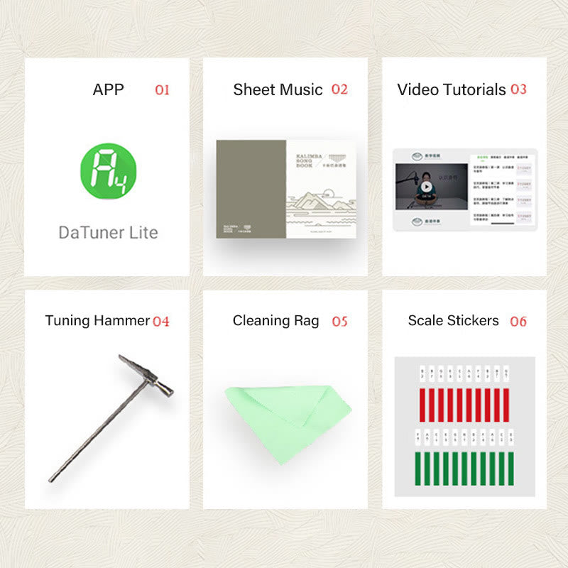 Buddha Stones Kalimba 17/21 Keys Thumb Piano Sun Pattern Maple Wood Beginners Portable Finger Piano