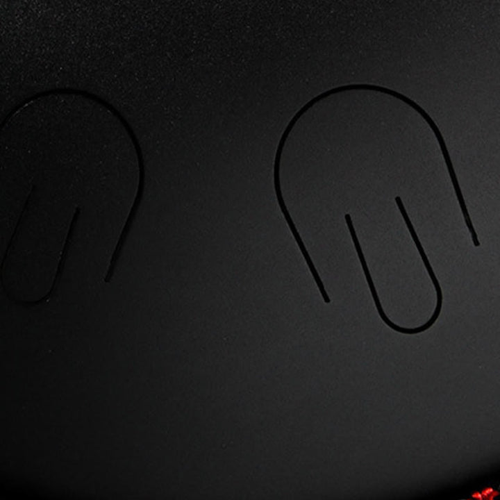 Buddha Stones Steel Tongue Drum Sound Healing Yoga Meditation Kit 9 Note 15 Inch Handpan Instrument