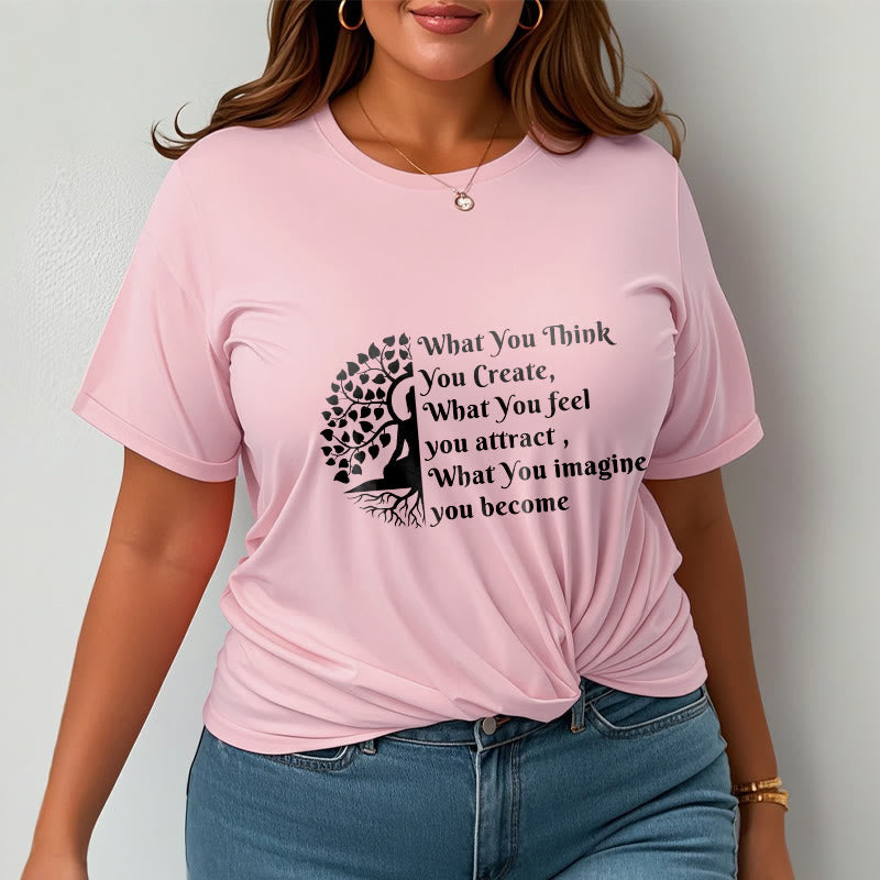 Buddha Stones Half-meditation Buddha Tree Tee T-shirt - image 14