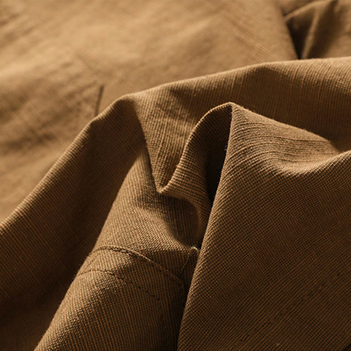 Buddha Stones Summer Casual Elastic Waist Plain Women's Polyester Shorts With Pockets