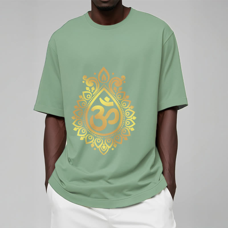 Buddha Stones Water Drop OM Design Tee T-shirt - image 16