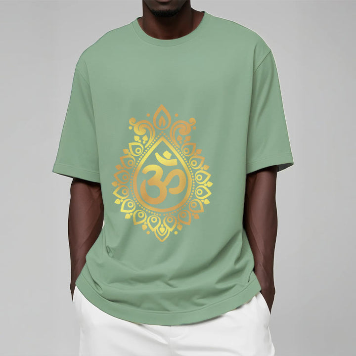Buddha Stones Water Drop OM Design Tee T-shirt - image 16