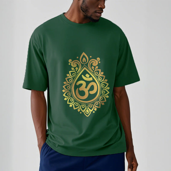 Buddha Stones Water Drop OM Design Tee T-shirt - image 12