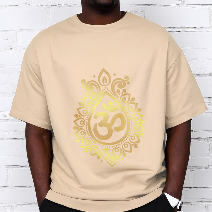 Buddha Stones Water Drop OM Design Tee T-shirt - image 10