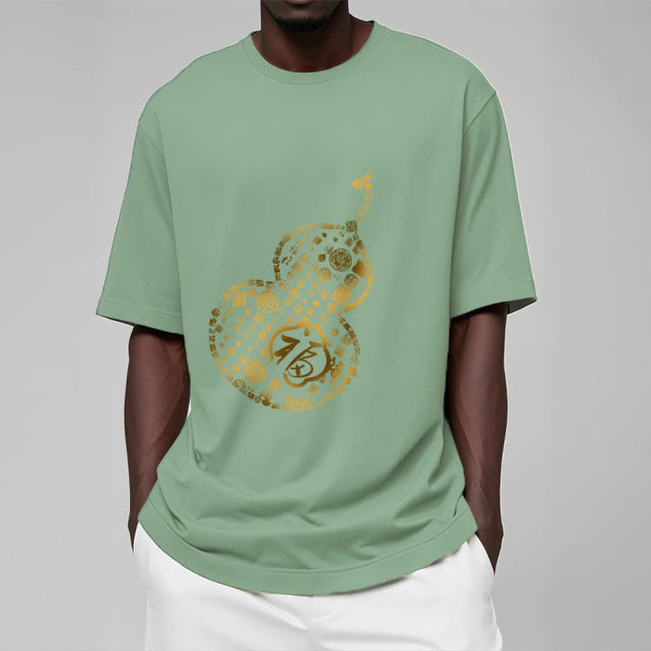 Buddha Stones Gourd Fu Character Design Tee T-shirt - image 16