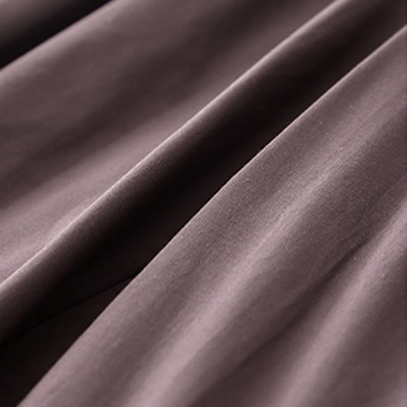 Buddha Stones Artistic Color Contrast Drawstring Women's Wide Leg Pants With Pockets - image 21