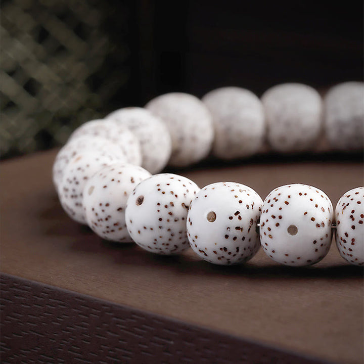Buddha Stones Hand PolishedStar Moon Bodhi Seed Elephant Pattern Inner Peace Bracelet - image 14