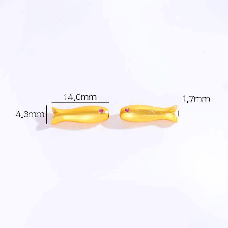 Buddha Stones Copper Lucky Koi Fish Luck Rope Bracelet - image 8