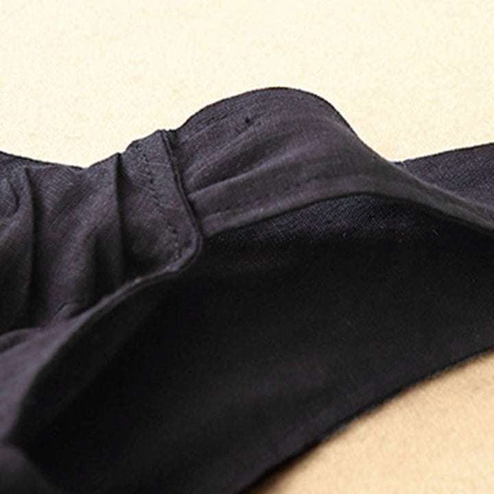 Buddha Stones Summer Daily Casual Pure Color Crew Neck Simple Design Sleeveless Midi Dress - image 11