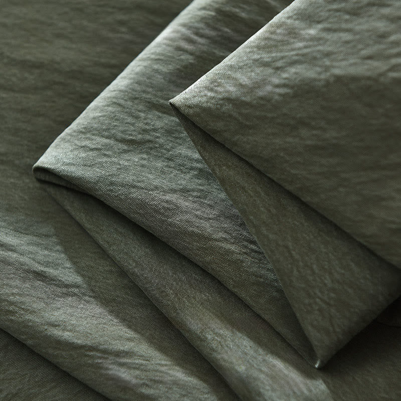 Buddha Stones Daily Long Sleeve Buttons Simple Design Men's Shirt With Pockets - image 10