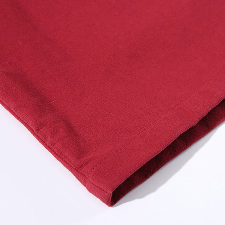 Buddha Stones Solid Color Lace-up Three Quarter Sleeve Open Front Jacket Men's Kimono - image 14