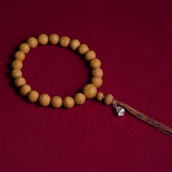 Bodhi Seed Luck Auspiciousness Wrist Mala Tassel Pocket Mala