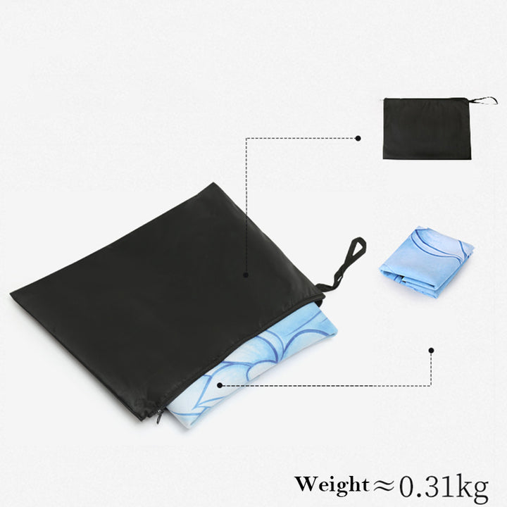 Lotus Mandala Pattern Foldable Yoga Meditation Seat Mat Home Decoration