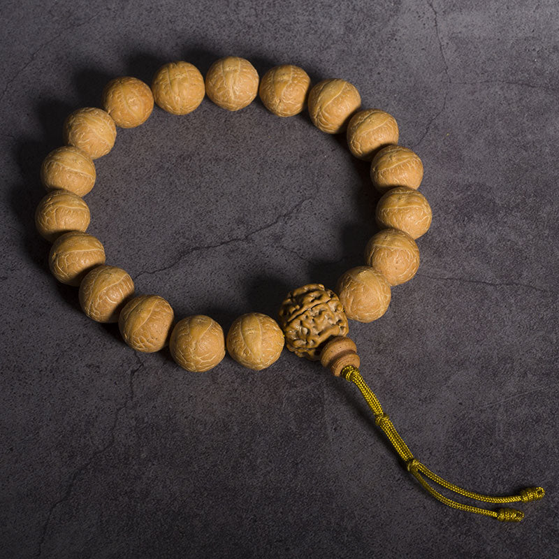 Bodhi Seed Luck Auspiciousness Wrist Mala Tassel Pocket Mala