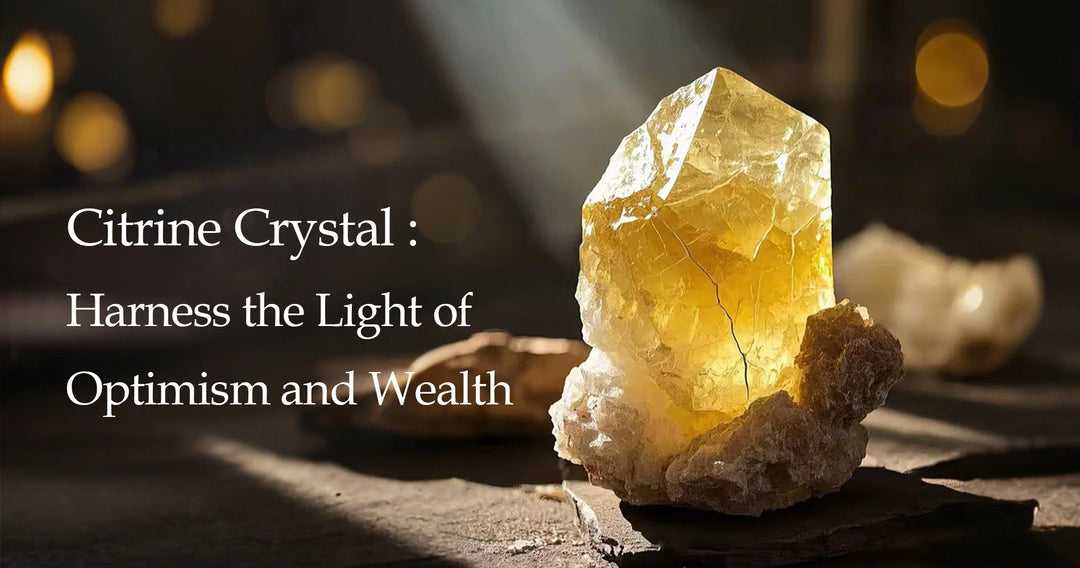 Citrine Crystal : Harness the Light of Optimism and Wealth