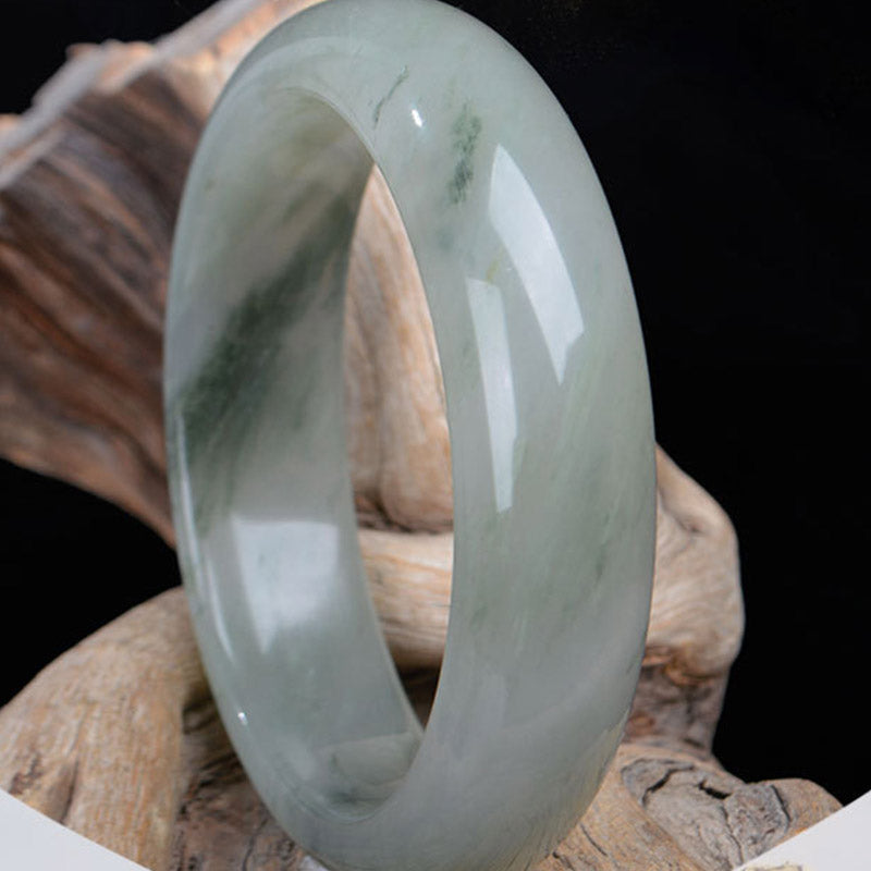 Natural Jade Luck Healing Bangle Bracelet - image 8