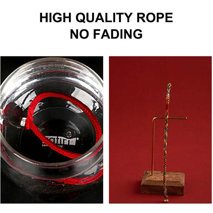 Buddha Stones "May you be healthy and happy" Lucky Multicolored Bracelet - image 9