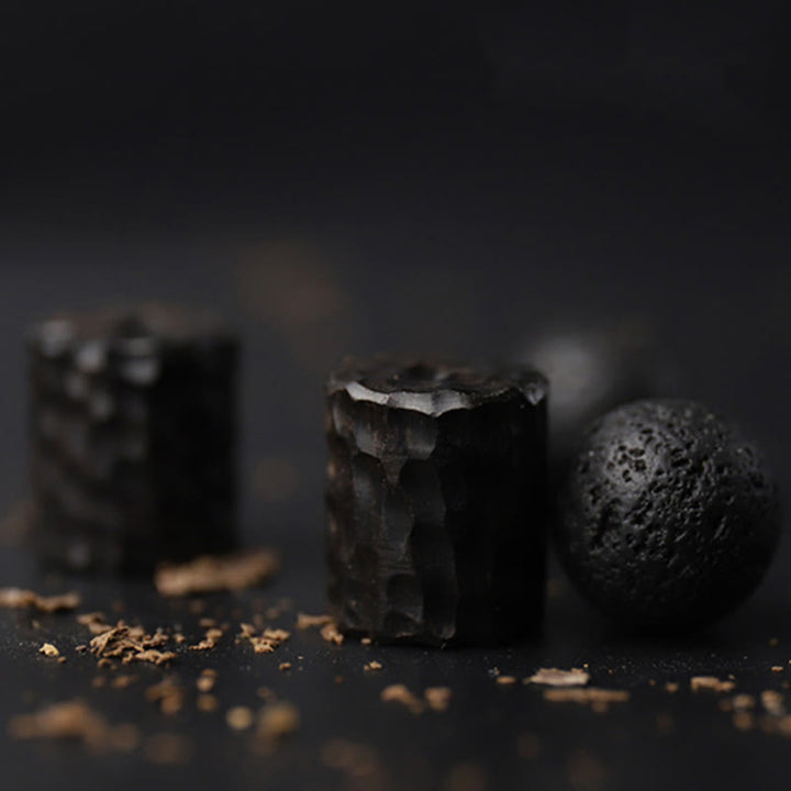 Buddha Stones "Wishing Strength to Rise from Within" Lava Rock Bracelet Includes Gift Message Card - image 5