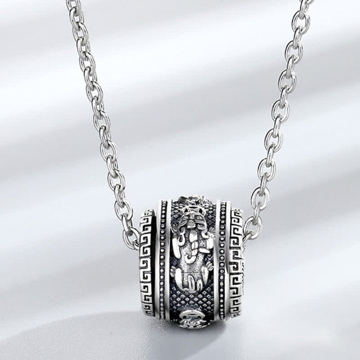 Buddha Stones PiXiu Luck Wealth Rotatable Necklace Pendant - Pendant&Chain - image 1