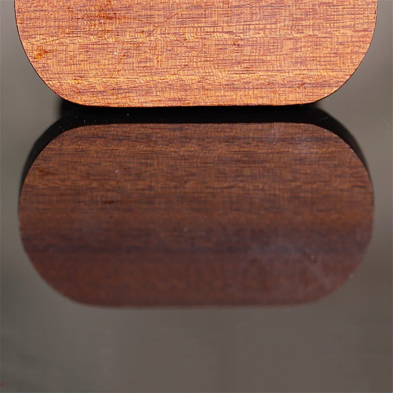 Guru Rinpoche Buddha Padmasambhavan Serenity Wood Engraved Statue Figurine Decoration - image 5