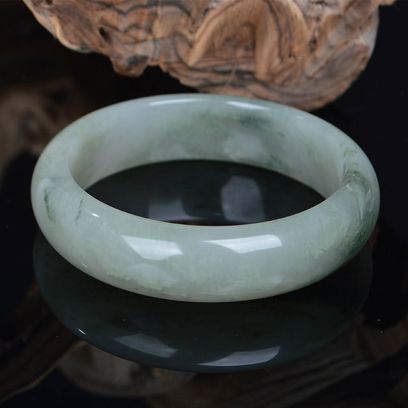 Natural Jade Luck Healing Bangle Bracelet - image 6