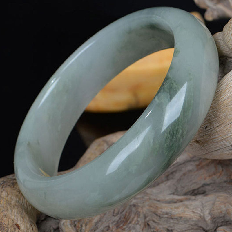 Natural Jade Luck Healing Bangle Bracelet - image 3