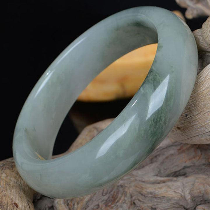 Natural Jade Luck Healing Bangle Bracelet - image 3