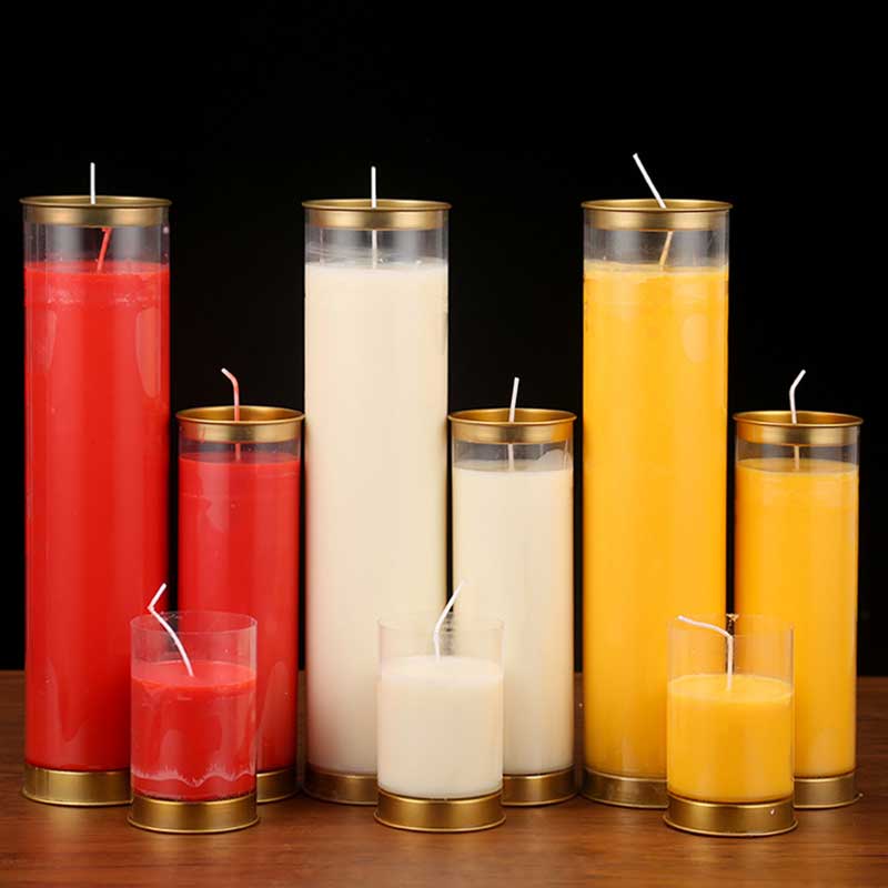 Meditation Prayer Altar Candle Buddhist Temple Rituals Use Items - image 1
