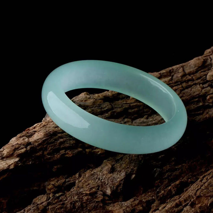 Natural Jade Luck Healing Prosperity Bangle Bracelet - image 13