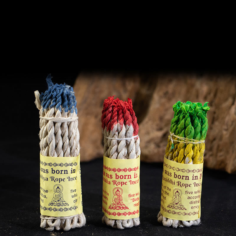 Nepal Rope Incense Purify Healing Meditation Incense