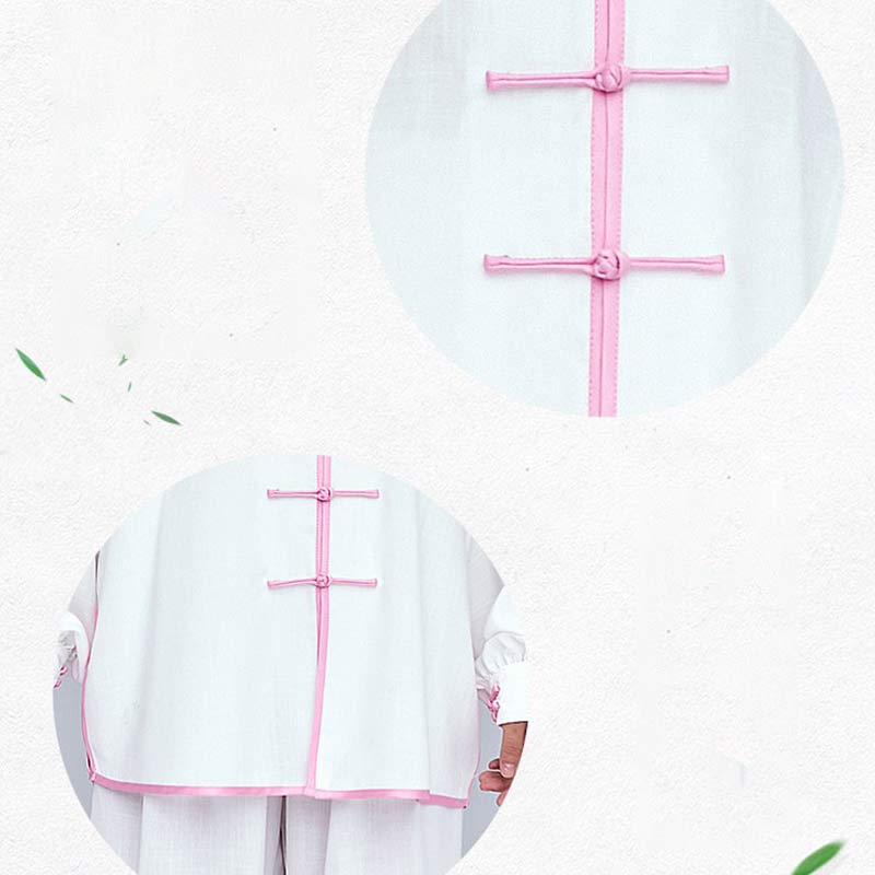 Buddha Stones Meditation Zen Prayer Spiritual Tai Chi Qigong Practice Unisex Embroidery Clothing Set - image 19
