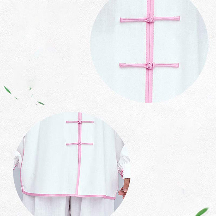 Buddha Stones Meditation Zen Prayer Spiritual Tai Chi Qigong Practice Unisex Embroidery Clothing Set - image 19