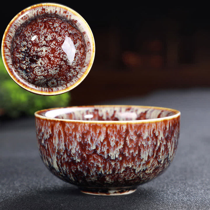 Colorful Ceramic Teacup Home Office Tea Cups - image 45