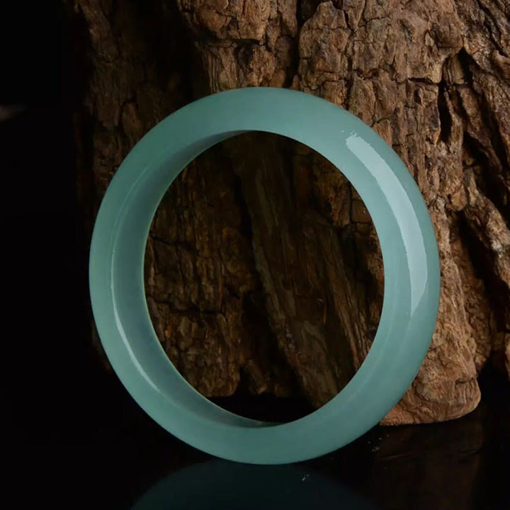 Natural Jade Luck Healing Prosperity Bangle Bracelet - image 10